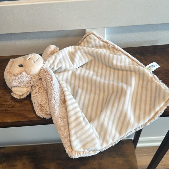 Ebba cuddler Marlow Monkey Lovey Blanket Cream Beige Soft Plush extremely soft - Picture 5 of 8